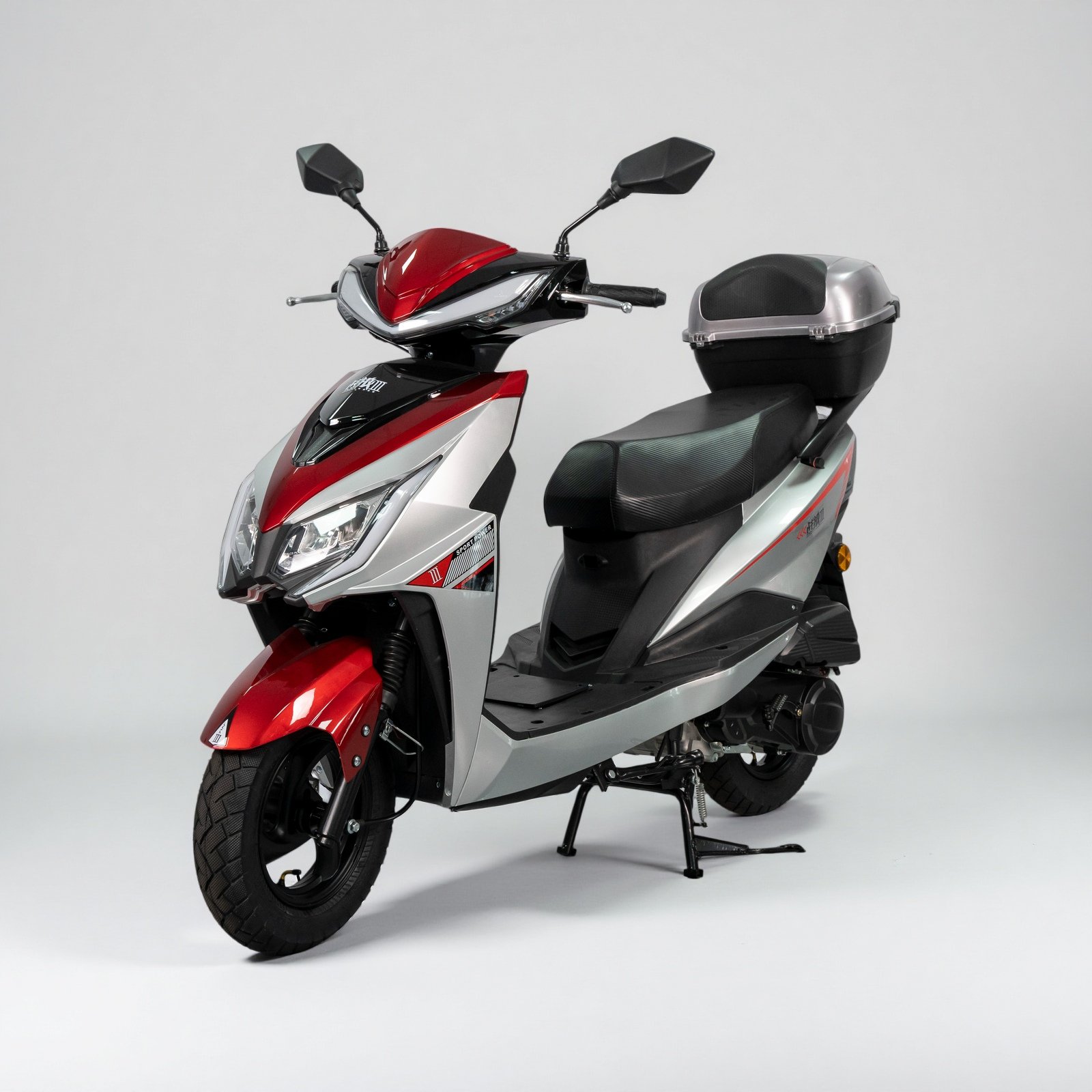 125cc Gas Scooter (Model: War Wolf-3-125)