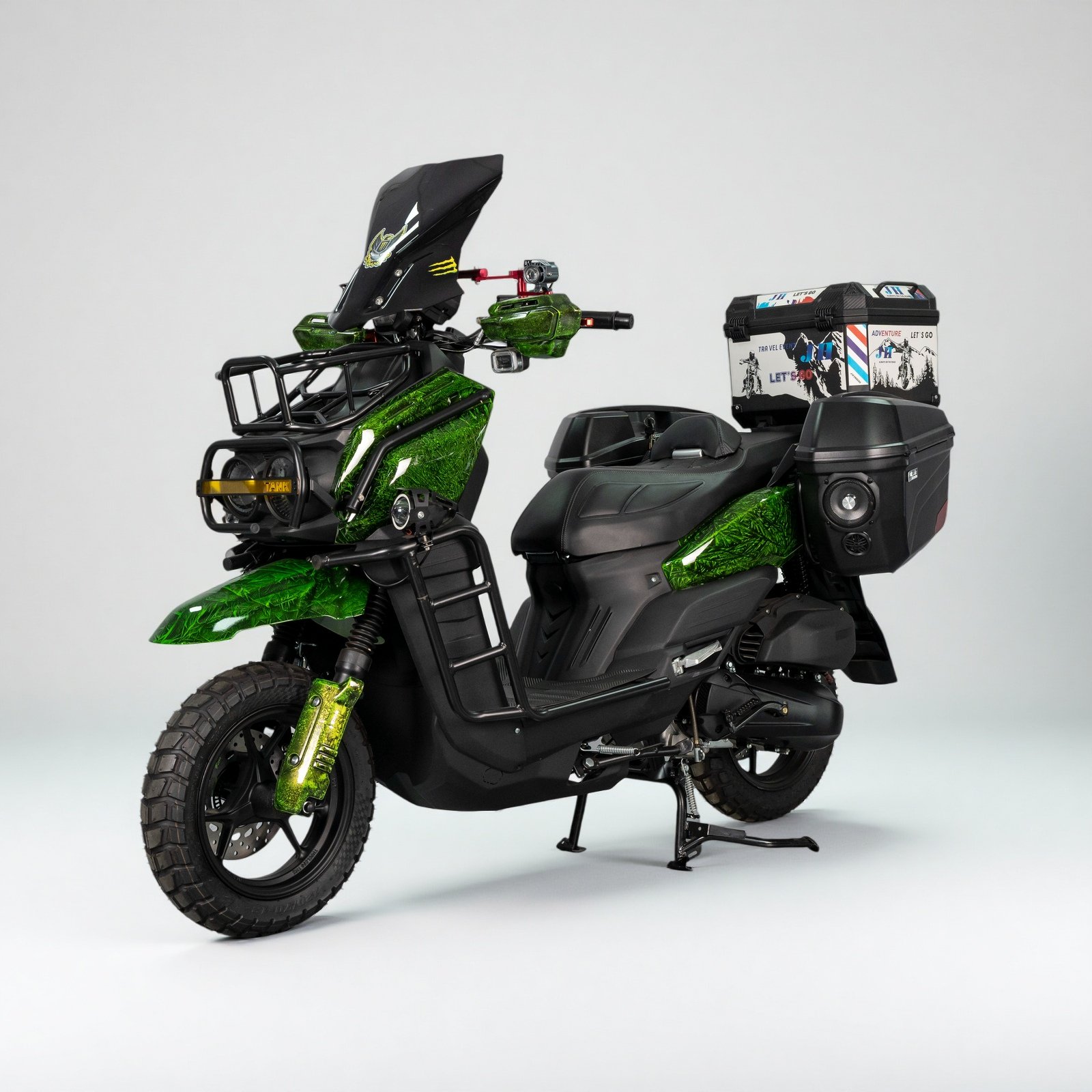 149cc Gasoline Scooter (Model: TANK-Retrofit-149)